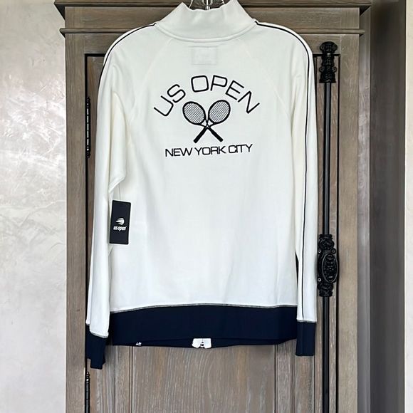 US Open New York City Cotton Zip Jacket size Large NWT - Picture 1 of 11